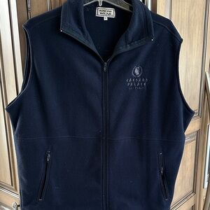 Caesars Palace Men's Black Fleece Vest